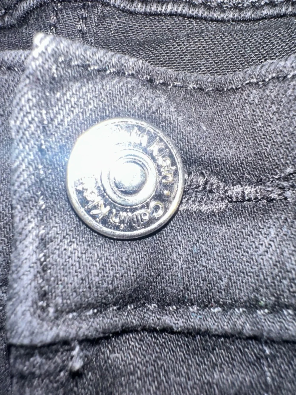 Mens slim black calvin klein jeans